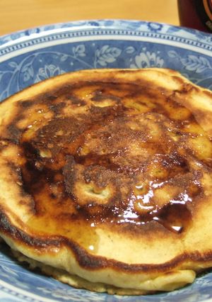 クルミとチーズのホットケーキ♪-レシピのメイン写真