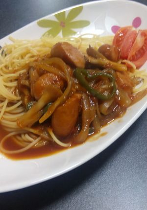 簡単☆とまとスープスパゲッティ-レシピのメイン写真