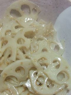 ☆昆布茶でシャキシャキれんこん☆-レシピのメイン写真