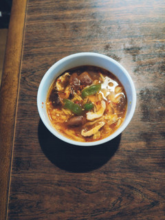 キヌアと根菜と椎茸とピーマンのスープ-レシピのメイン写真