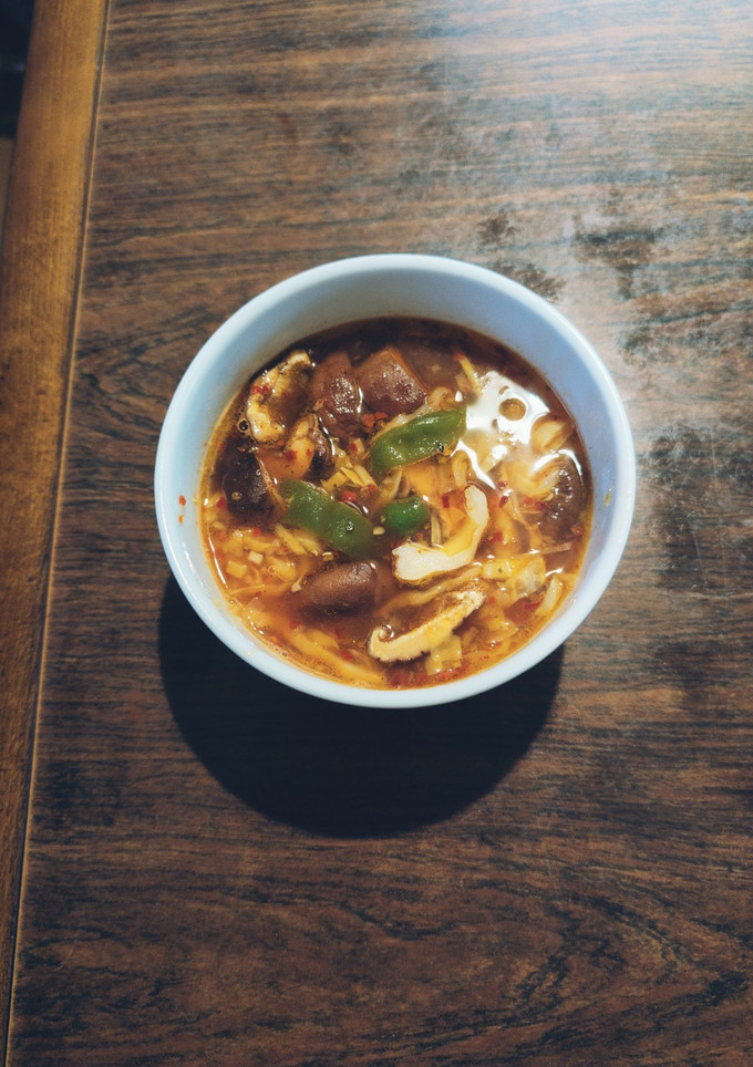 キヌアと根菜と椎茸とピーマンのスープ-レシピのメイン写真