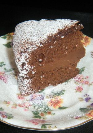 焼いてサンドで簡単チョコケーキ♪-レシピのメイン写真