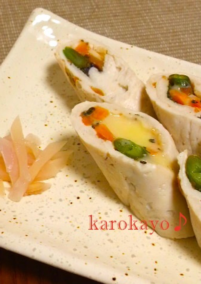 冷凍okレンジおかず♪ささみ巻き-レシピのメイン写真