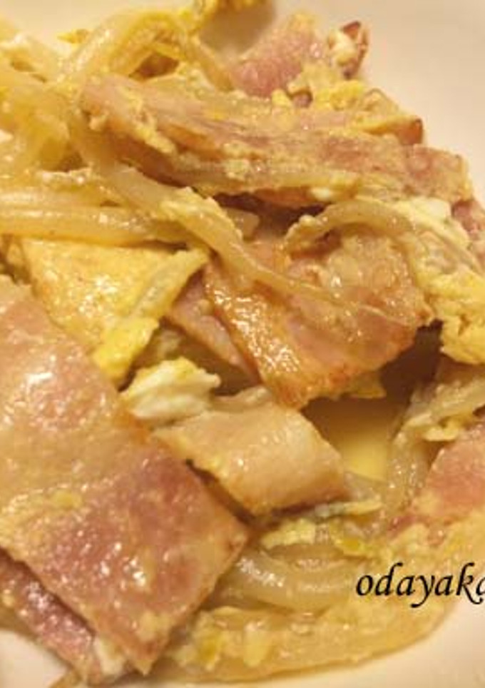 もやしと豆腐の玉子とじ-レシピのメイン写真