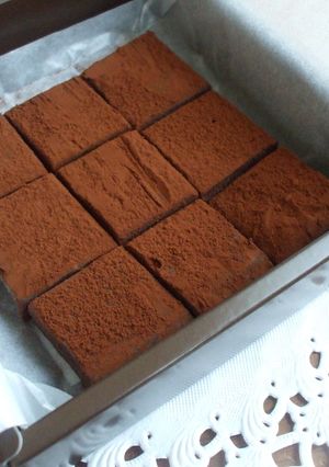 ワンボール！レンジで1分本格生チョコ-レシピのメイン写真