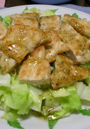 ヘルシー☆ササミカツ温野菜のせ-レシピのメイン写真