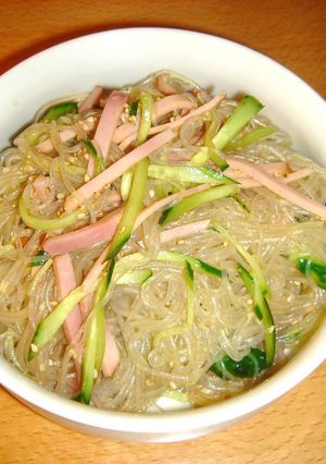 【南新宿食堂】給食の春雨サラダ-レシピのメイン写真