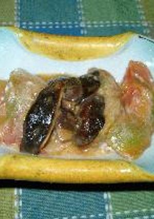 椎茸とトマトの醤油マヨネーズ炒め-レシピのメイン写真