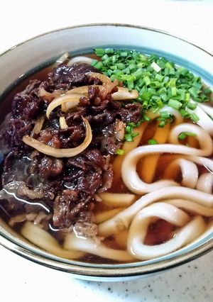 美味しい　肉うどん-レシピのメイン写真