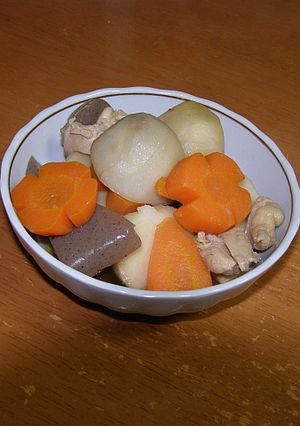 里芋、人参の煮物-レシピのメイン写真