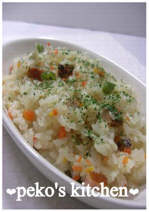 炊飯器で✿角切りハムの野菜ピラフ-レシピのメイン写真