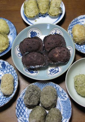 無駄なし!カラフル☆おはぎ-レシピのメイン写真