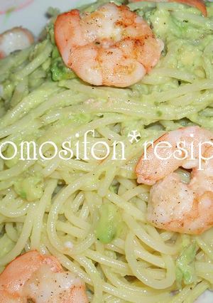 エビとアボカドのパスタ-レシピのメイン写真
