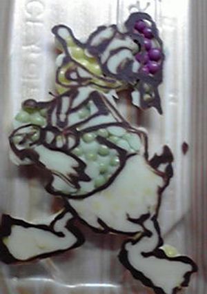 チョコとミンツでキャラデコ-レシピのメイン写真