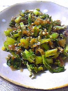 大根葉のゴマ風味炒め-レシピのメイン写真