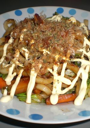 お好み風焼きうどん-レシピのメイン写真