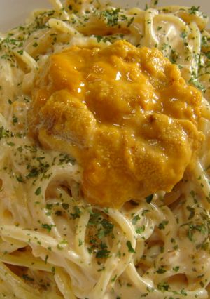うにの濃厚パスタ-レシピのメイン写真