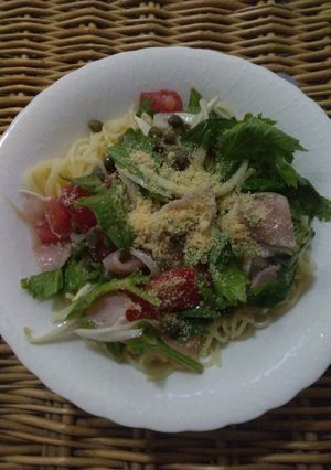 この夏に嬉しい！魅惑の冷製サラダパスタ-レシピのメイン写真