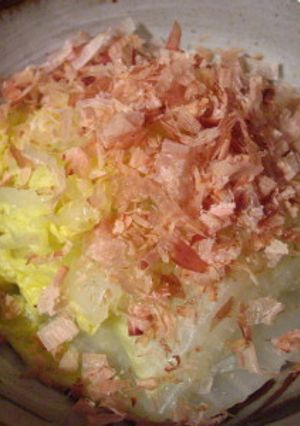 レンジで簡単！旨い！白菜のお浸し-レシピのメイン写真
