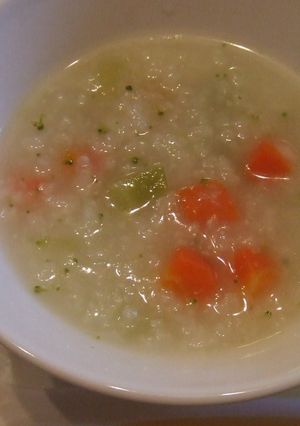 離乳食＊洋風仕立てのスープリゾット＊-レシピのメイン写真