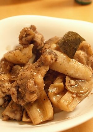 れんこんと鶏のはちみつしょうが煮-レシピのメイン写真