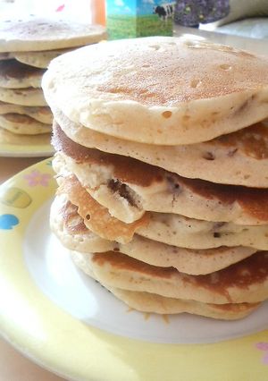 フレーク入り♪ホットケーキ-レシピのメイン写真