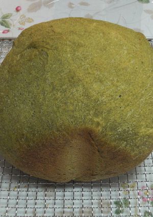 粉末緑茶の食パン-レシピのメイン写真