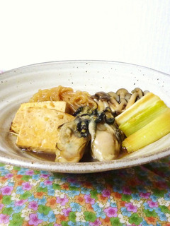 あったまるね♪牡蠣豆腐-レシピのメイン写真