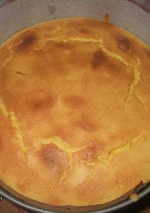 かぼちゃのスフレチーズケーキ-レシピのメイン写真