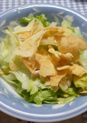 簡単サラダ♪さっぱりドレッシング-レシピのメイン写真