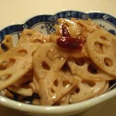 รูปของ レンコンのキンピラ