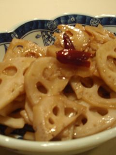 レンコンのキンピラ-レシピのメイン写真