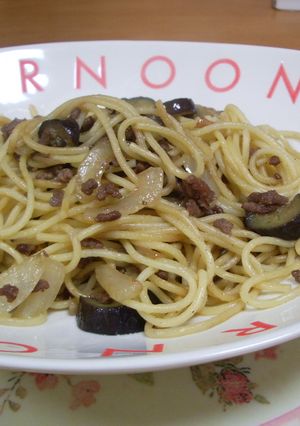 挽き肉と茄子のパスタ☆-レシピのメイン写真