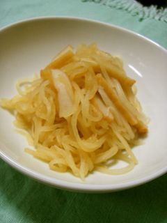 しみじみおかず*やさしい味の大根炒め-レシピのメイン写真