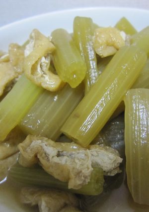 ふきと油揚げの煮物♪-レシピのメイン写真