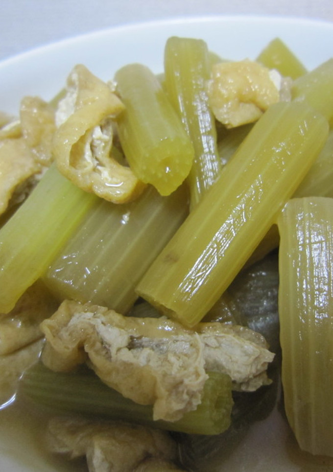 ふきと油揚げの煮物♪-レシピのメイン写真