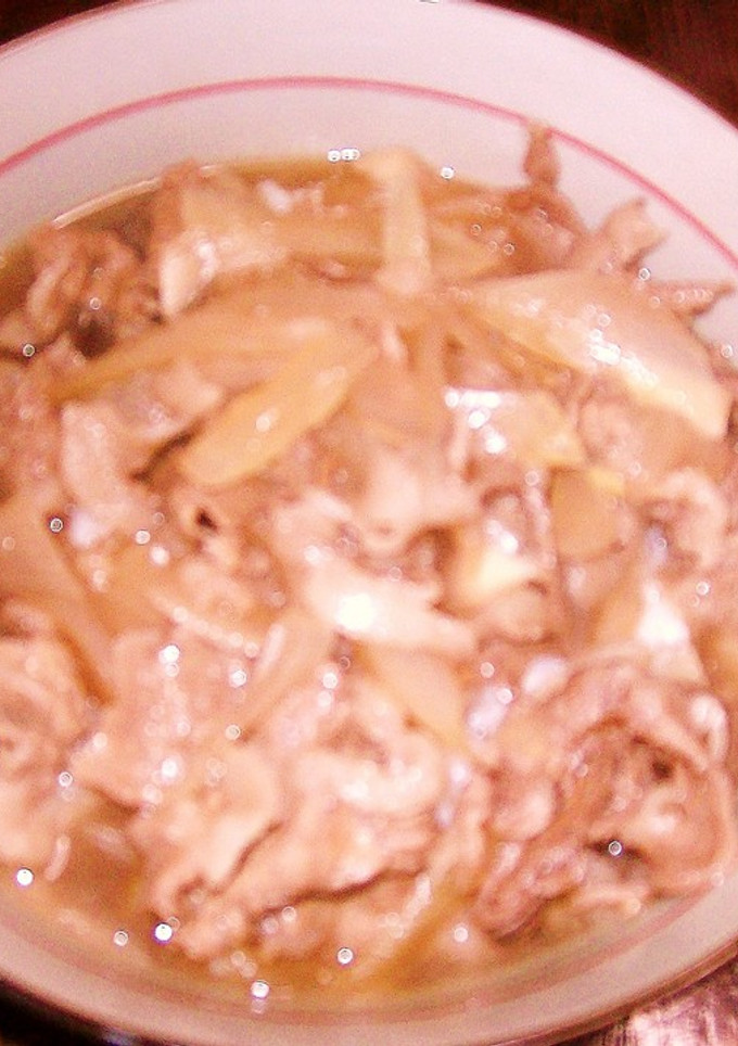 我が家の☆たっぷり☆つゆだく牛丼-レシピのメイン写真