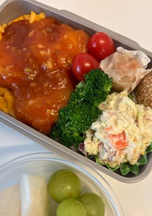 中学生女子お弁当　10/23-レシピのメイン写真