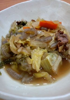 白菜の消費に♡冷蔵庫の大掃除♡ごったら煮-レシピのメイン写真