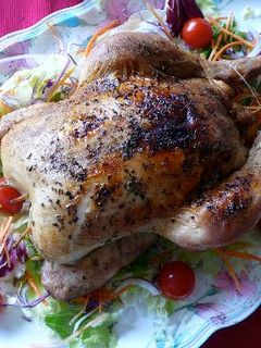 クリスマス♪鶏の丸焼き(ローストチキン)-レシピのメイン写真