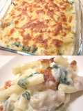 冬の牡蠣グラタン☆マカロニいっぱいで