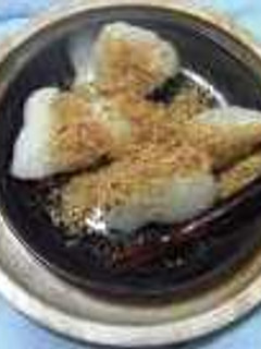 豆腐と白玉粉の金ゴマ団子-レシピのメイン写真