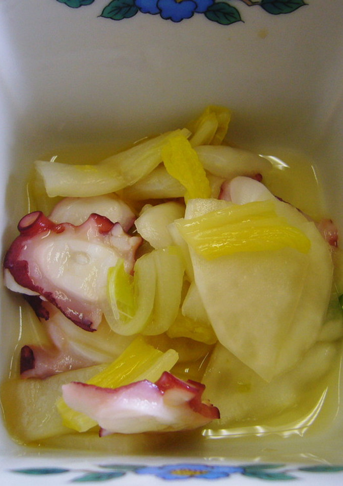 簡単☆かぶとたこの和え物-レシピのメイン写真