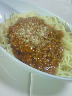 煮込みハンバーグをスパゲッティに☆-レシピのメイン写真
