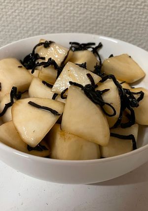 カブの塩昆布和え-レシピのメイン写真