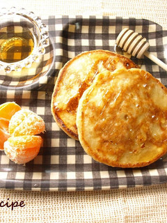 豆腐のもちもちパンケーキ-レシピのメイン写真