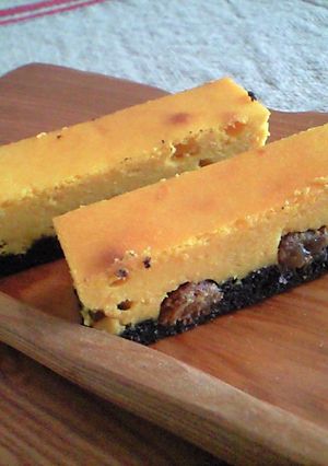 激ウマ！かぼちゃのヨーグルトチーズケーキ-レシピのメイン写真
