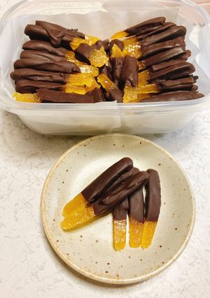 はっさくピールチョコ-レシピのメイン写真