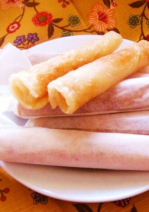 モチモチ❤練乳パフロール（タイ屋台）-レシピのメイン写真