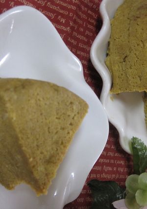 レンジで♡おからと南瓜のスパイスケーキ-レシピのメイン写真